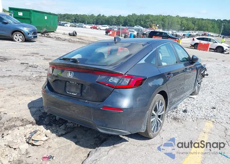 2023 Honda Civic Ex-L /Ex-L W/O Bsi из США, поврежденный, VIN 19XFL1H7XPE008648